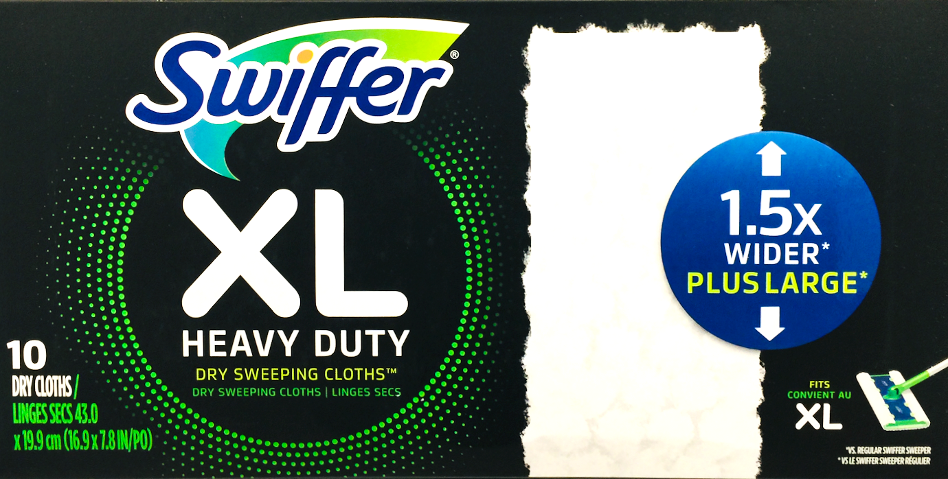 스위퍼 Swiffer 해비 듀티 XL 드라이 스위핑 클로스 10매