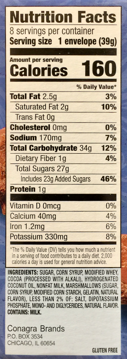 스위스미스 Swiss Miss 마시멜로 핫코코아 8팩 (268g)