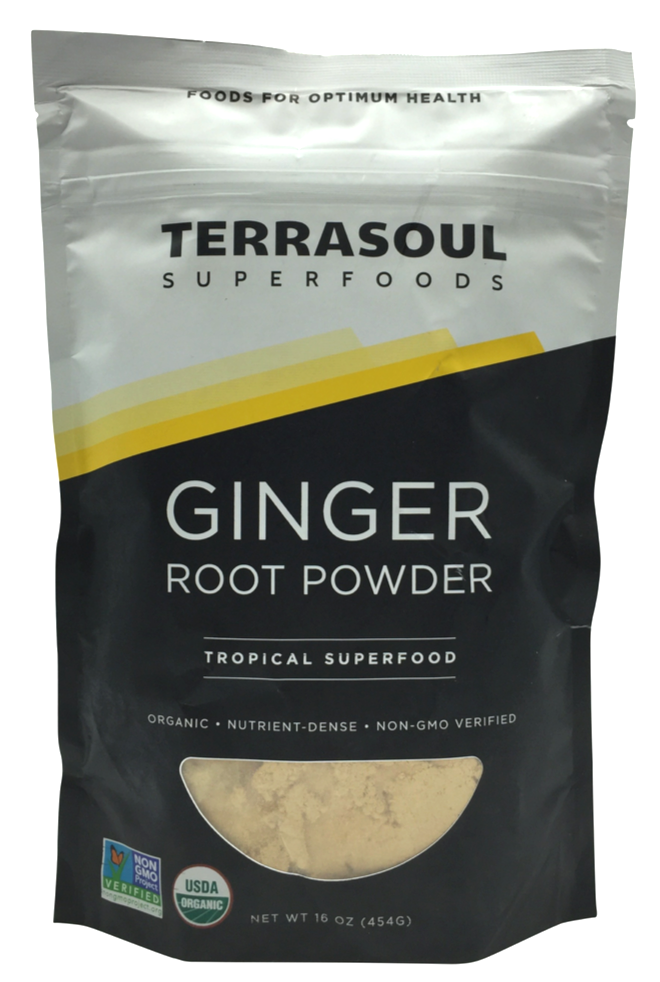 테라소울 유기농/Non-GMO 생강 가루 454g 2개 (908g)
