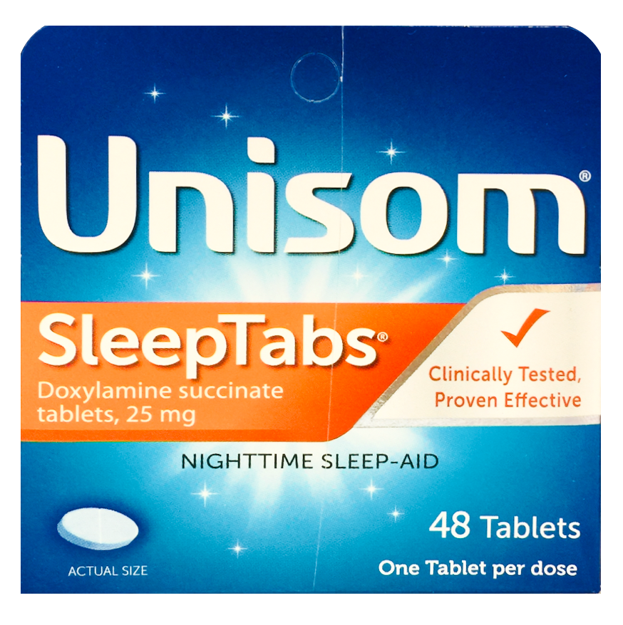 12+ 사노피 유니솜 독시라민 석신산염 25mg 슬립탭 수면유도 48정