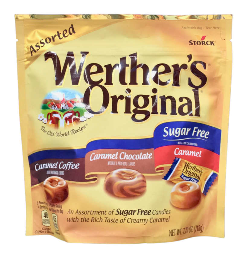 워더스 슈가-프리 하드 캔디 3가지맛 218g