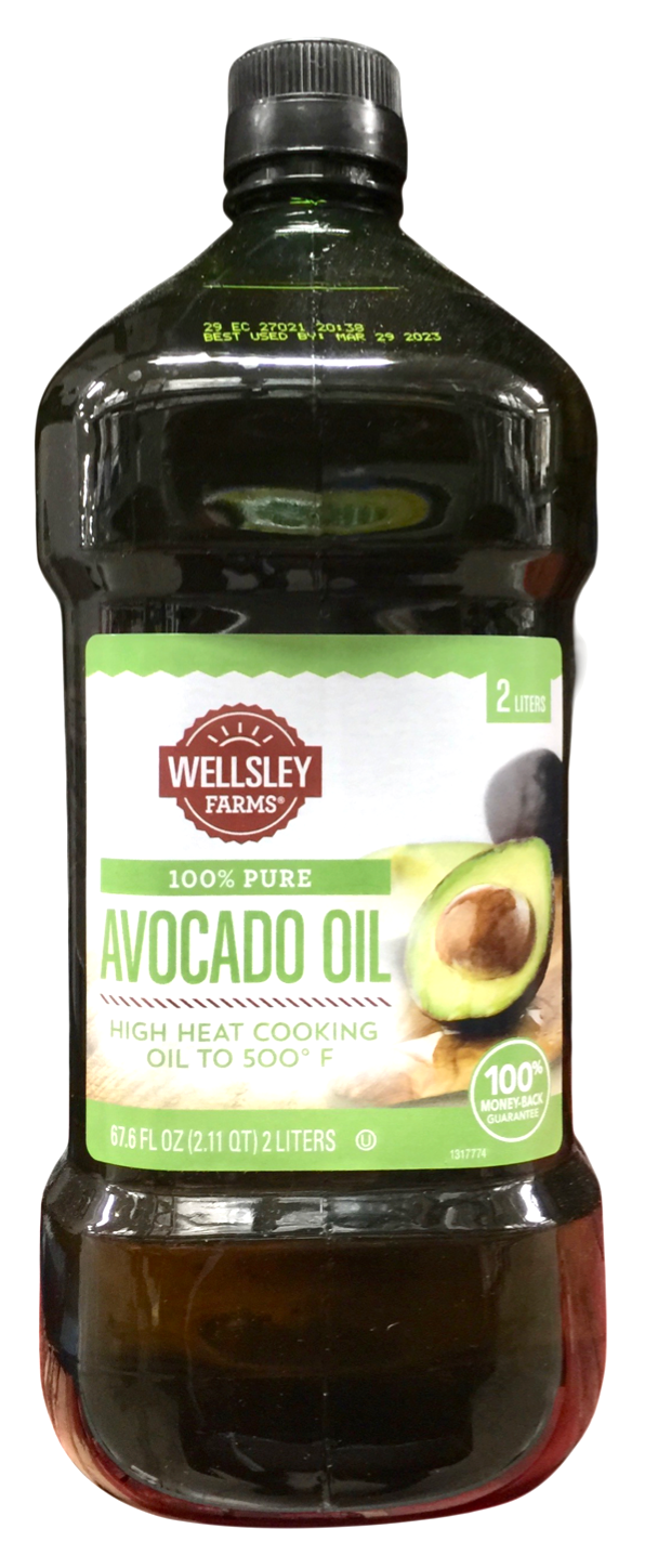 웰슬리팜 Wellsley Farms 100% 퓨어 아보카도 오일 2L *당뇨/케토친화*