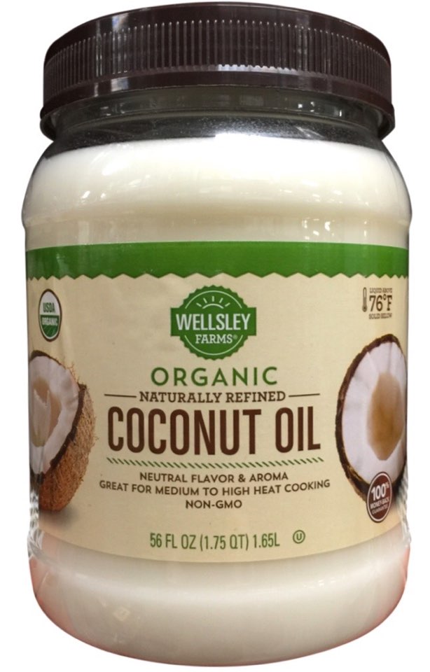 웰슬리팜 유기농 버진 코코넛 오일 1.65L
