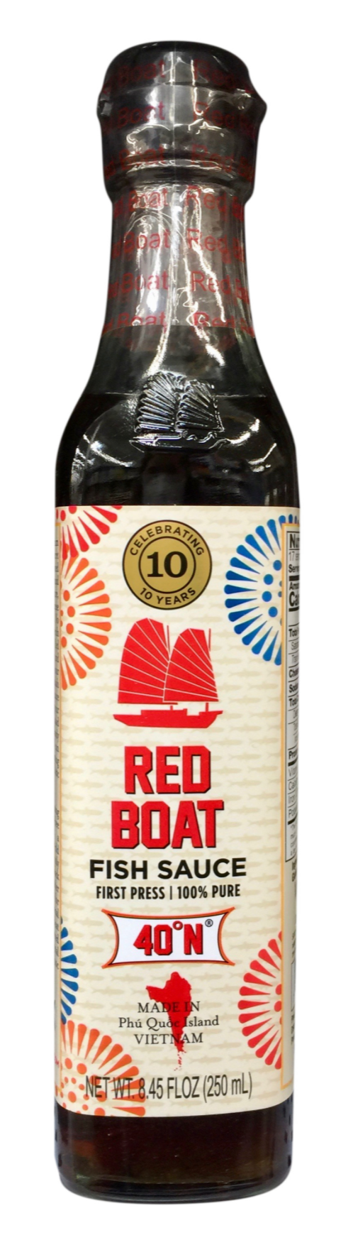 레드보트 Red Boat Non-GMO 글루텐-프리 베트남 전통 발효 피시 소스 (멸치액젓) 500ml