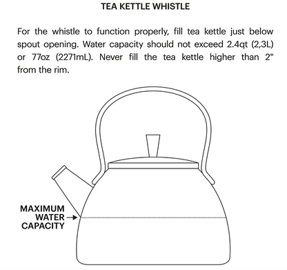 레녹스 Lenox 버터플라이 메도우 18/10 스텐레스 주전자 2.5Qt White