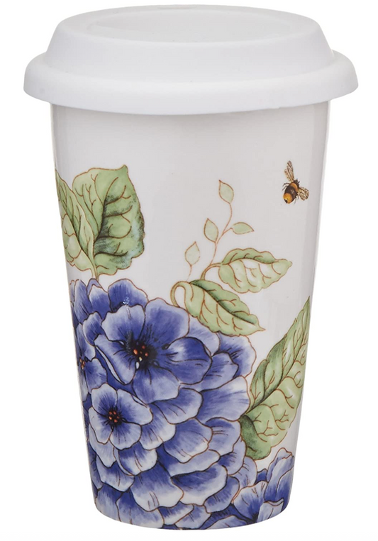 레녹스 Lenox 버터플라이 메도우 이중벽 세라믹 트레블 머그 295ml