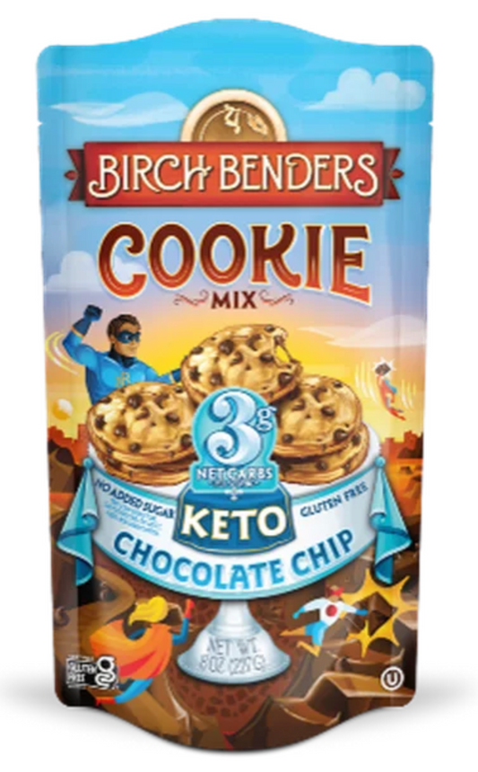 버치벤더 Birch Benders 슈가/글루텐-프리 케토 초콜렛칩 쿠키 믹스 227g