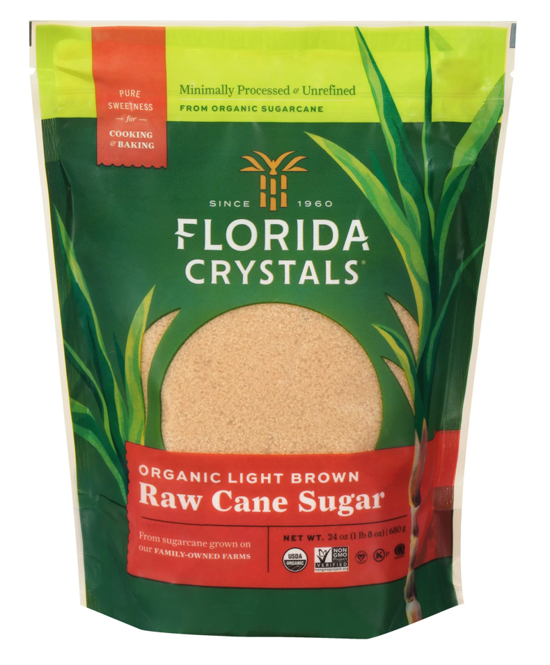 플로리다크리스탈 Florida Crystal 유기농/Non-GMO 라이트 브라운 설탕 680g