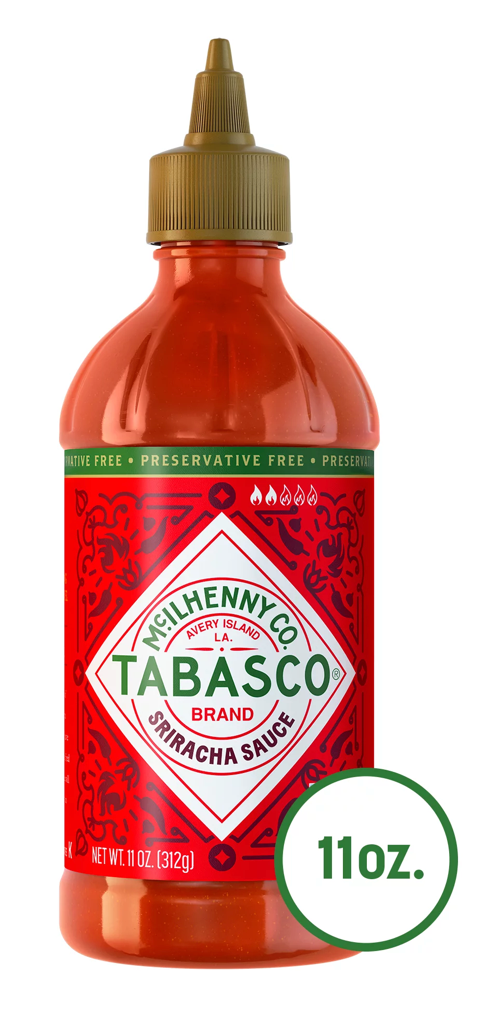 타바스코 Tabasco Non-GMO 무방부제 5칼로리 스리라차 소스 312g 🌶