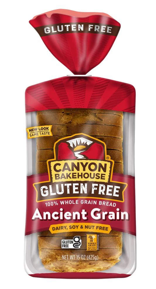 캐년베이크하우스 Canyon Bakehouse Non-GMO 글루텐-프리 100% 통곡물 식빵 425g