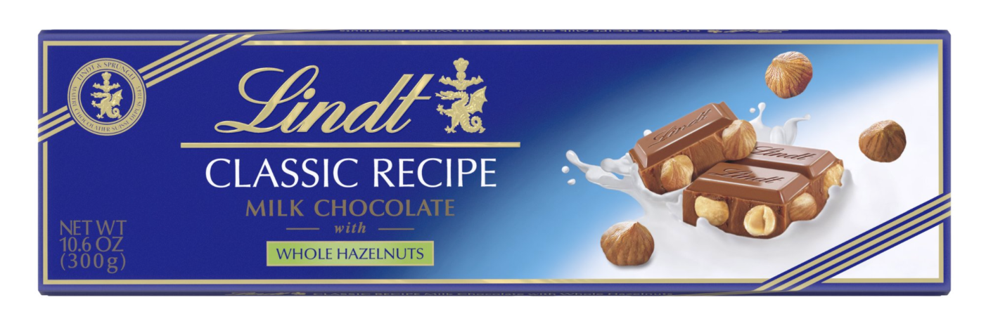 린트 Lindt 클래식 레시피 헤이즐넛 밀크초콜렛 300g 2ct (600g)