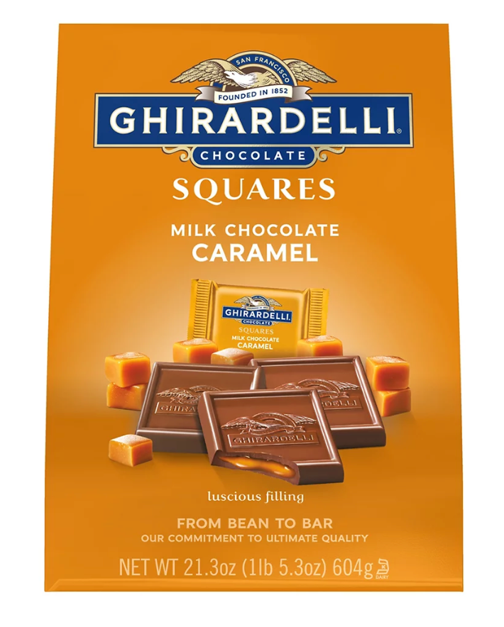 기라델리 Ghirardelli 카라멜 밀크초콜렛 604g