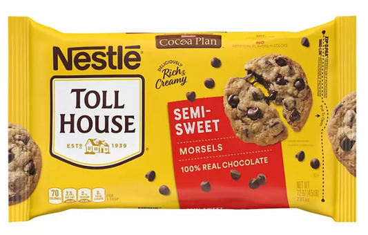 네슬레 Nestle 세미스위트 초콜렛 베이킹 칩 2.04kg