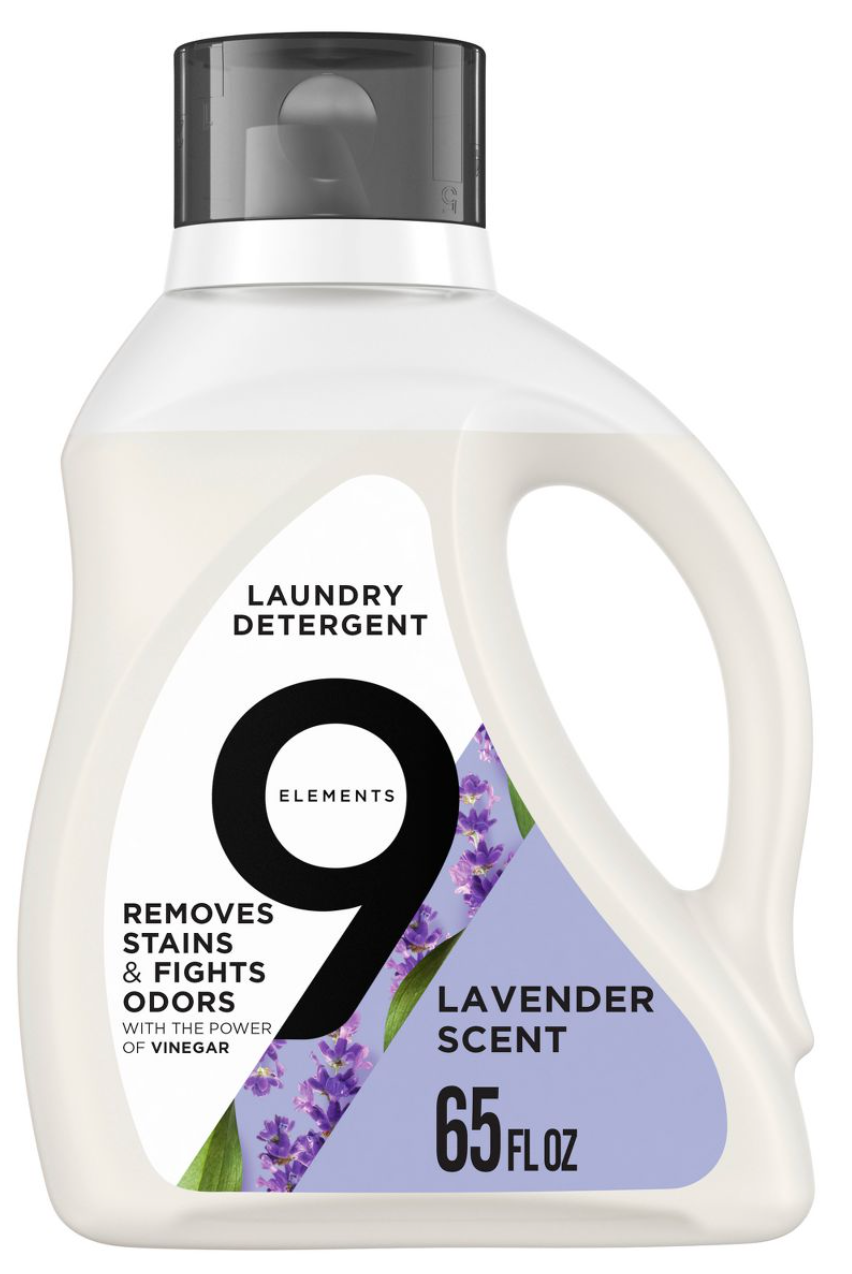 [세이퍼초이스 인증] P&G 나인엘리먼츠 50% 식물성 세탁세제 Lavender 1.92L