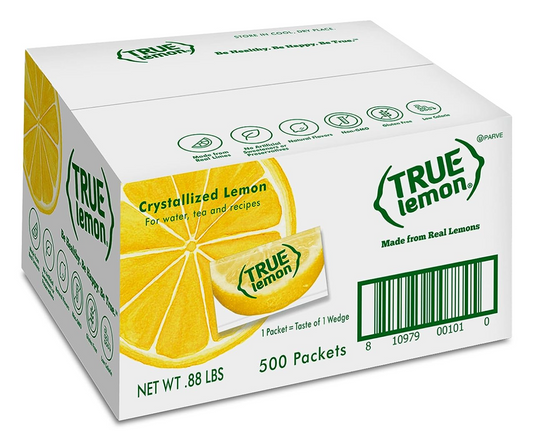 트루레몬 True Lemon Non-GMO 레몬 크리스탈 0.8g 500ct (400g)