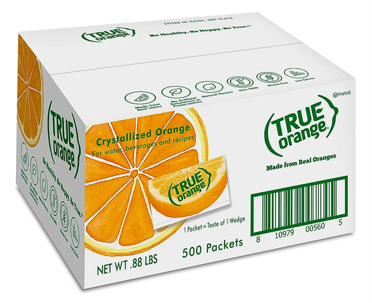 트루오렌지 True Orange Non-GMO 오렌지 크리스탈 0.8g 500ct (400g)