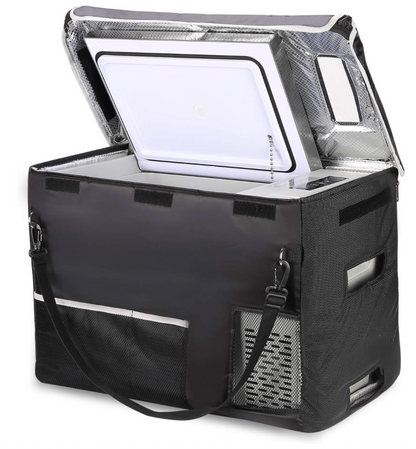 부즈알브이 BougeRV 캠핑 자동차용 냉장/냉동 겸용 아이스박스 Black