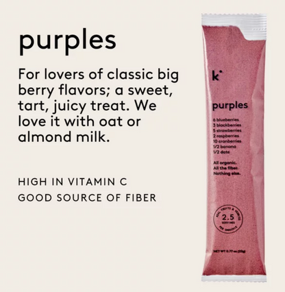 켄코 유기농/Non-GMO 무설탕 스무디믹스 12포 Purples *과일/야채 100%*