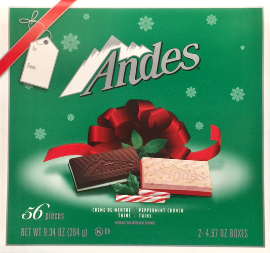 안데스 Andes 민트 초콜렛 기프트박스 56pc (264g)