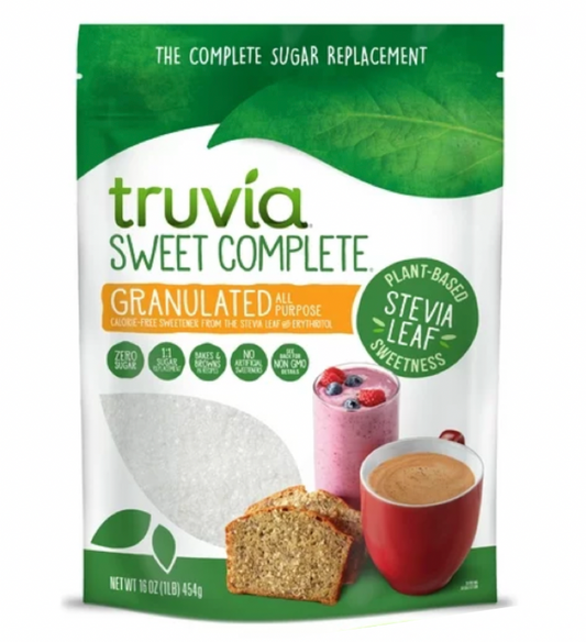 트루비아 Truvia Non-GMO 스위트 컴플리트 0칼로리 당뇨•케토 감미료 454g *설탕 1:1 대체용*