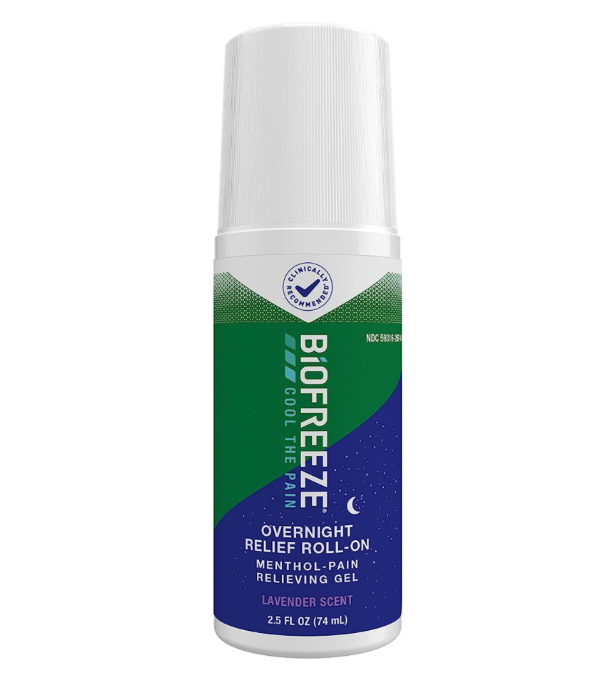 2+ 바이오프리즈 Biofreeze 멘톨 4% 오버나이트 (야간) 관절/근육통 롤온 74ml