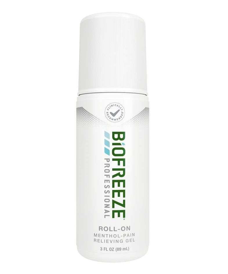 2+ 바이오프리즈 Biofreeze 멘톨 5% 프로페셔널 관절/근육통 롤온 89ml