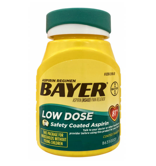 바이엘 Bayer 아스피린 81mg 200정