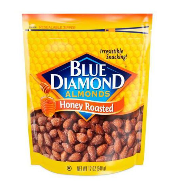 블루다이아몬드 Blue Diamond 허니 로스티드 아몬드 340g