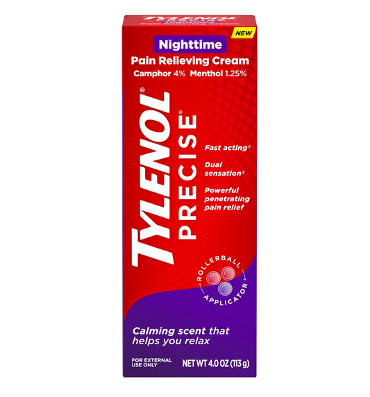 타이레놀 Tylenol 프리사이즈 나이트타임 8시간 관절통 크림 113g