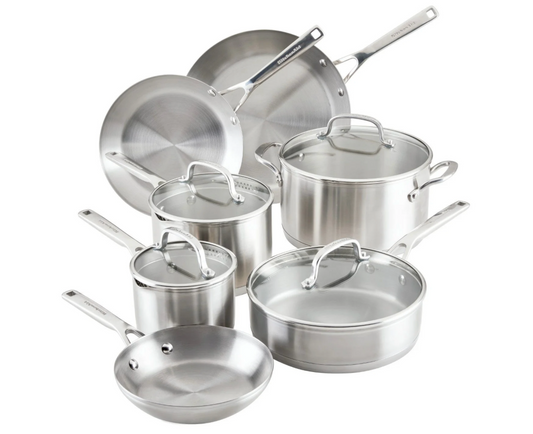 키친에이드 KitchenAid 3중 스텐레스 인덕션 쿡웨어 세트 11pc