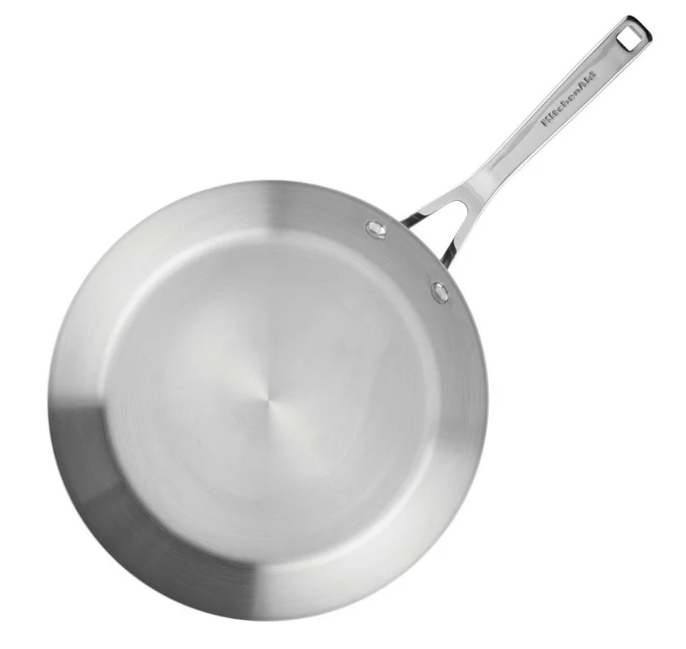 키친에이드 KitchenAid 3중 스텐레스 인덕션 후라이팬 2pc