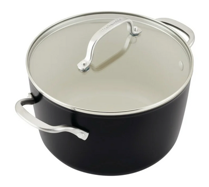 키친에이드 KitchenAid 하드 아노다이즈드 논스틱 쿡웨어 세트 12pc (3색상)