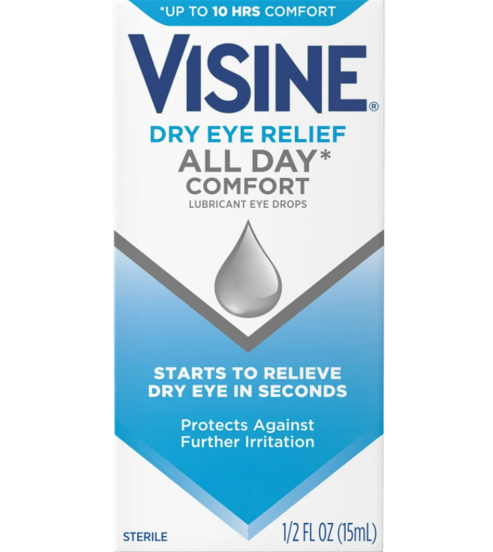 6+ 존슨앤존슨 비진 드라이아이 올데이 컴포트 (안구건조완화) 멸균 점안액 15ml 3개 (45ml)