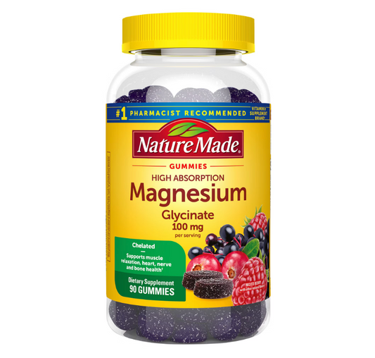 네이처메이드 마그네슘 구연산염 50mg 거미 90정