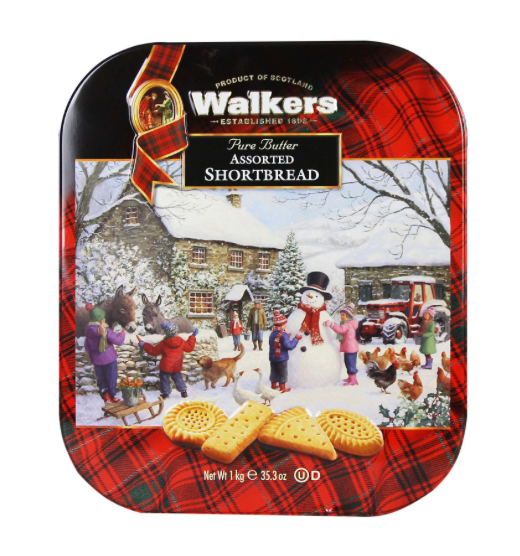 워커스 Walkers 스코트랜드 퓨어버터 쇼트브레드 쿠키 Tin 1kg