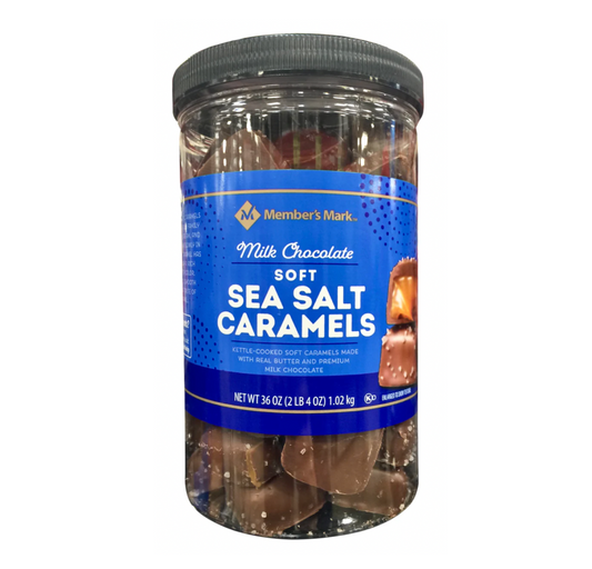 멤버스마크 밀크초콜렛 시솔트 카라멜 클러스터 1.02kg *100% 천연원료*