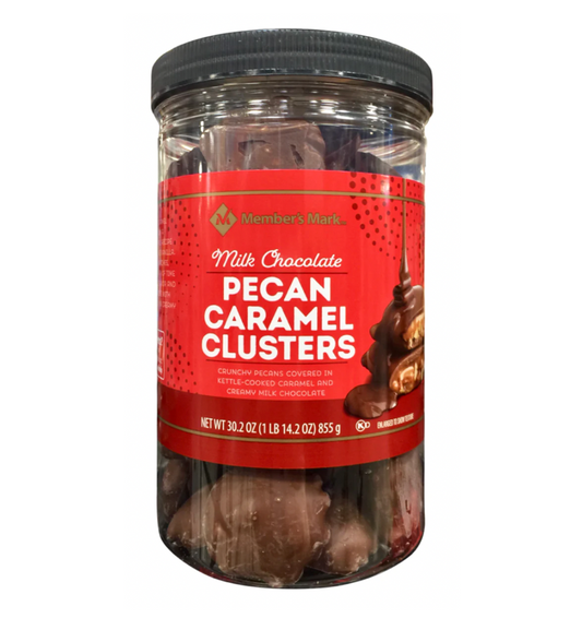멤버스마크 밀크초콜렛 피칸 카라멜 클러스터 855g *100% 천연원료*