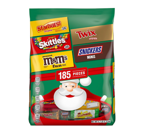 마스 미니스 홀리데이 초콜렛 5가지맛 밸류팩 185pc (2.13kg)