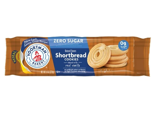 부어트만 슈가-프리 쇼트브래드 버터 쿠키 227g