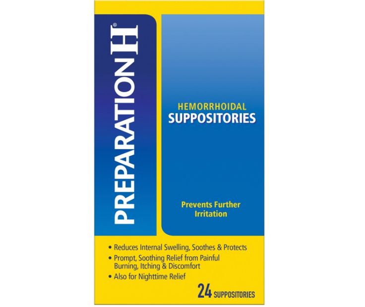 글락소스미스클라인 GSK 프레퍼레이션 치질 좌약 24정