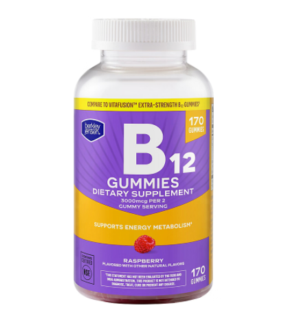 버클리젠슨 비타민 B12 1500mcg 거미 170정