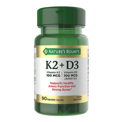 네이처스바운티 Non-GMO 비타민 K2 + D3 400정