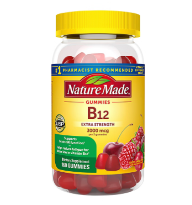 네이처메이드 비타민 B12 1500mcg 거미 160정