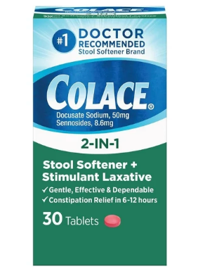 2+ 콜라스 투인원 스툴소프너 (대변연화제 + 변비약) 30정