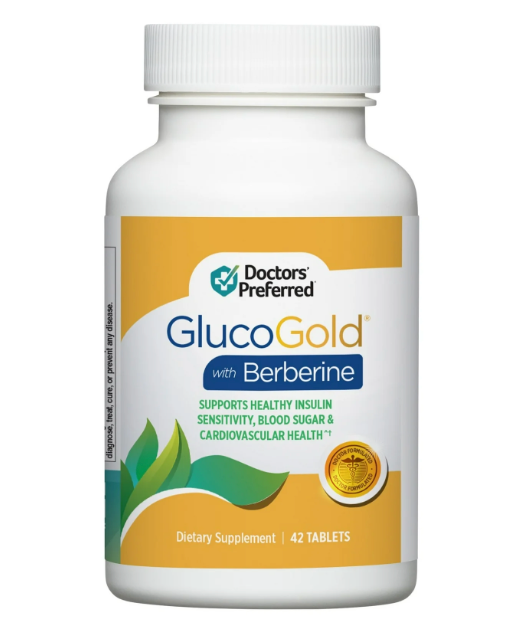 닥터스프리퍼드 글루코골드 + 베르베린 500mg 정상혈당지원 42정 (14일)