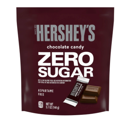 허쉬 제로슈가 아스파담-프리 초콜렛 144g 2팩 (288g)