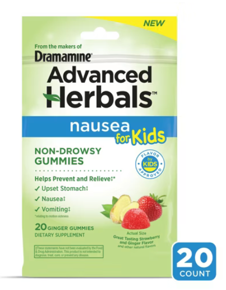 6+ 드라마민 키즈 난드라우지 (졸음없는) 멀미완화 구미 20정