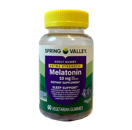 스프링밸리 멜라토닌 5mg 수면지원 구미 60정