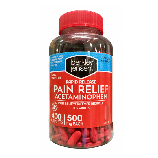 버클리젠슨 아세트아미노펜 500mg 통증 완화·해열 젤캡 400정