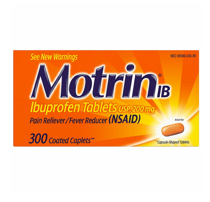모트린 IB 이부프로펜 200mg 통증 완화·해열 코팅정 300정